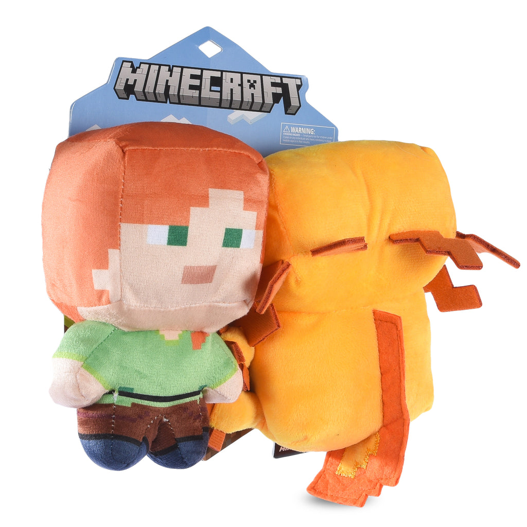 minecraft alex plush toy