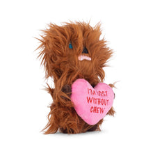 Star Wars: V-Day Chewbacca "I'm Lost Without Chew" Plush Squeaker Pet Toy