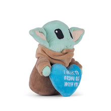 Star Wars: V-Day Grogu "With You" Plush Squeaker Pet Toy