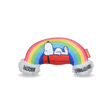 Peanuts: 6" Snoopy Love Rainbow Plush Squeaker Toy