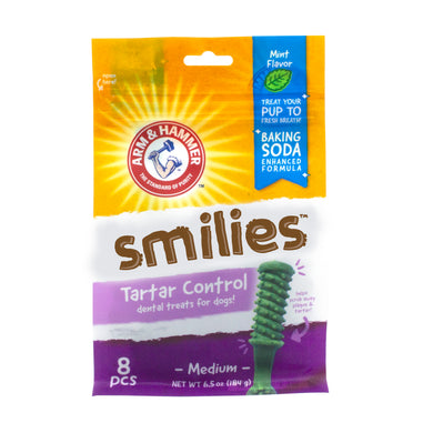 Arm & Hammer: Smilies Tartar Control Dental Treats - Mint