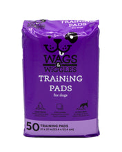 Wags & Wiggles 21" x 21" Training Pads, 50 Pack