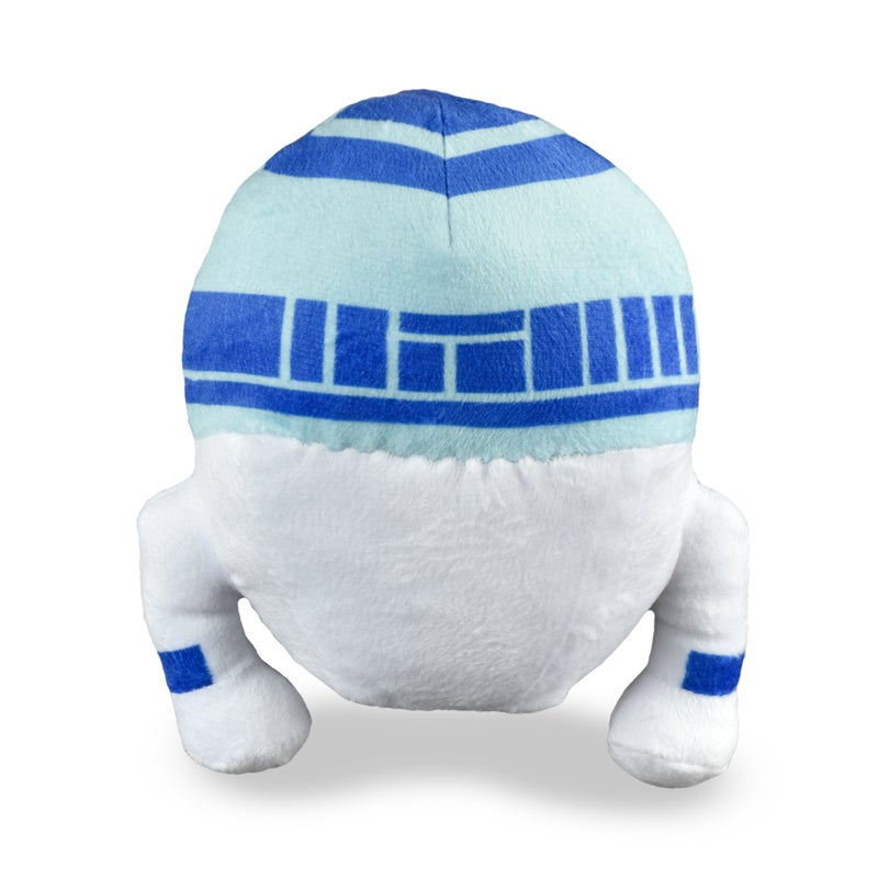 Star Wars Brinquedo Squeaker de pelúcia R2-D2 de 23 cm, Brinquedo para  animais de estimação de pelúcia R2-D2 de 9 polegadas