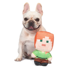 Minecraft: Alex Figure Plush Squeaker Pet Toy