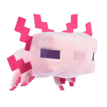 Minecraft: Leucistic Axolotl Figure Plush Squeaker Pet Toy