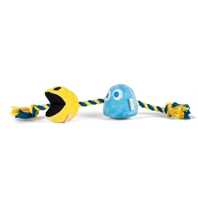 Pac-Man: PAC-MAN and INKY Sliding Rope Pet Toy