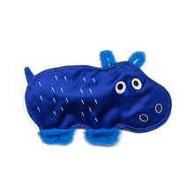 The Dodo Crinkle Flattie Hippo Dog Toy