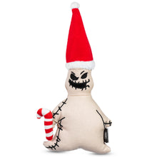 Nightmare Before Christmas: 6" Holiday Oogie Boogie with Santa Hat & Cane Plush Squeaker Toy