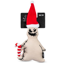 Nightmare Before Christmas: 6" Holiday Oogie Boogie with Santa Hat & Cane Plush Squeaker Toy