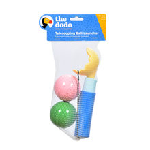 The Dodo Telescoping Ball Launcher Dog Toy with 2 Rubber Balls