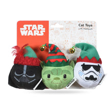 Star Wars: 2.5" Holiday Darth Vader, Storm Trooper, and Yoda Jingle Ball Cat Toy