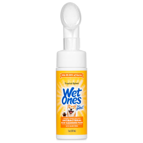 Wet One's - Antibacterial Paw Cleansing Foam - Tropical Splash - 5 oz