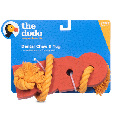 The Dodo 2-in-1 Nylon + Bamboo Dental Chew & Tug