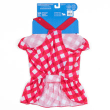 The Dodo Red Plaid Dress for Dogs