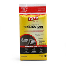 Glad for Pets Activated Carbon Training Pads for Puppies and Senior Dogs, 30 Count