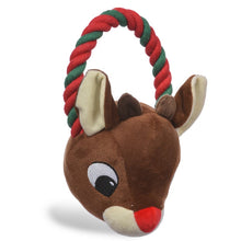 Rudolph: 7.5" Rudolph Rope Head Pet Toy