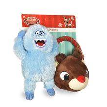 Rudolph: 9" Bumble & Rudolph Rope Pull Pet Toy - 2PC Set