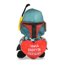 Star Wars: V-Day Bobafett "Bounty Heart" Plush Squeaker Pet Toy