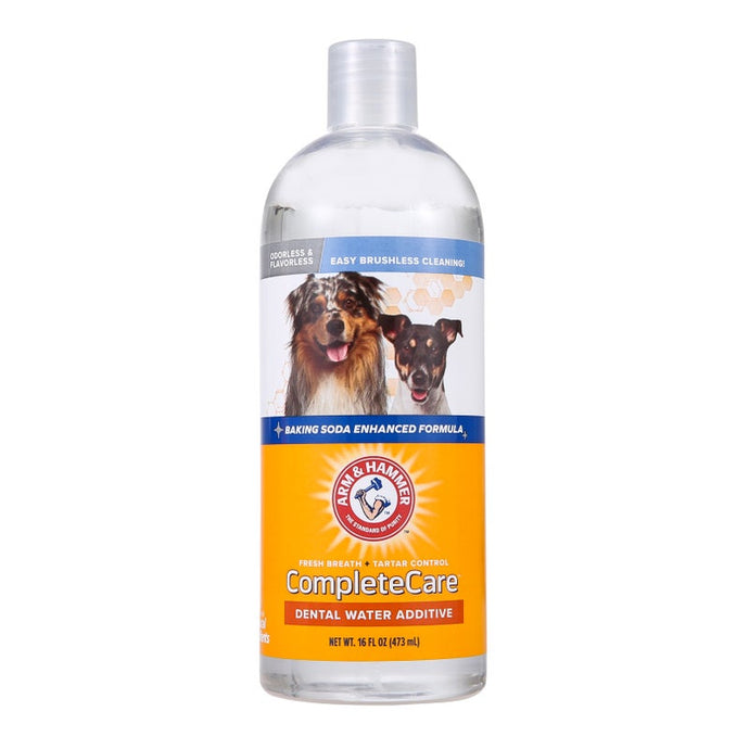 Arm & Hammer Complete Care Dog Dental Rinse, Odorless and Flavorless, 16 oz