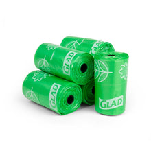GLAD for Pets Eco-Friendly Scented Waste Bags - 24 Rolls/360 bags