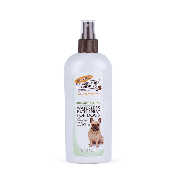 Palmer's for Pets Strength & Shine Waterless Bath Spray with Coconut Oil, 8 oz