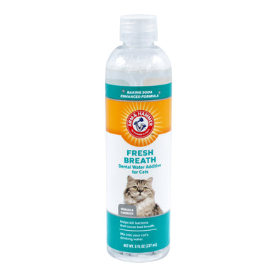 Arm & Hammer Fresh Breath Dental Water Additive for Cats, Odorless & Flavorless