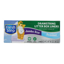 Fresh Step Drawstring Litter Box Liners: Jumbo Size, 7 Count