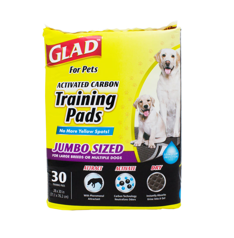 Glad training shop pads for dogs