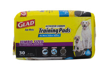Glad for Pets Jumbo Activated Carbon Training Pads For Large Breeds - 30 Count