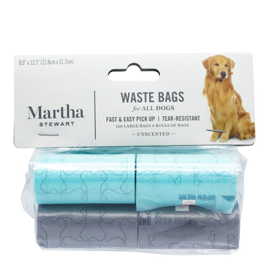 Martha Stewart Unscented Waste Bags: 120 Bags / 8 Rolls