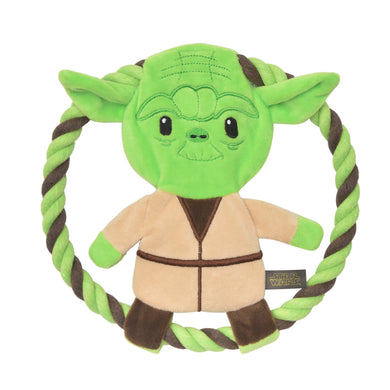 Star Wars: Yoda Plush Rope Frisbee Toy