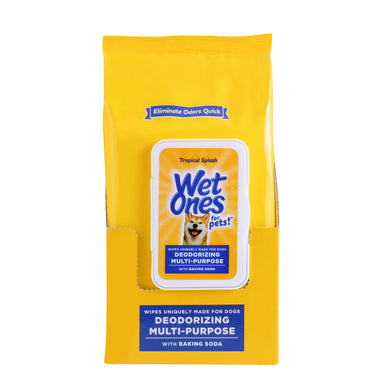 Wet Ones Deodorizing Wipe for Dogs - 100 ct pouch, 3 pc PDQ