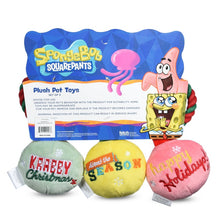 SpongeBob SquarePants: 3" Holiday Plush Ornament 3pc Toy Set