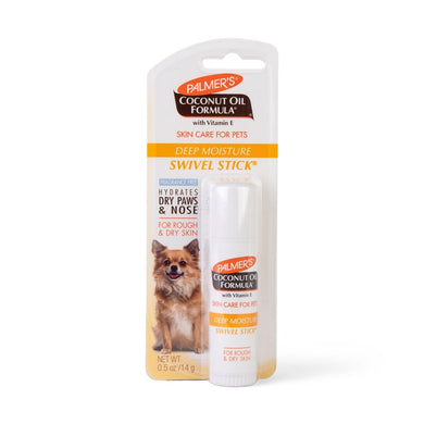 Palmer's for Pets Moisturizing Nose & Paw Swivel Stick with Coconut Oil, 0.5 oz