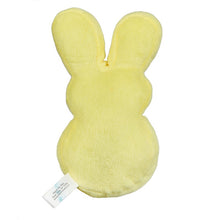 Peeps: 6" Yellow Dress-up Bunny Plush Squeaker Toy (Mister)