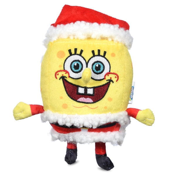 SpongeBob SquarePants: Holiday SpongeBob Santa Plush Squeaker Toy