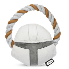 Star Wars Mandalorian: Mando Plush Rope Head Squeaker Toy