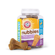 Arm & Hammer: Nubbies Tartar Control Dental Treats Value Pack Bucket - Peanut Butter