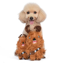 Star Wars: 6" Holiday Chewbacca Reindeer Plush Squeaker Toy