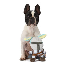 Star Wars: Easter Mandalorian Bunny Hunter Plush Squeaker Pet Toy