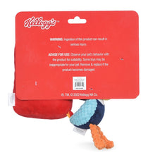Kellogg's: 6" Froot Loops Box Toucan Sam Plush Figure Squeaker 2pc Pet Toy Set