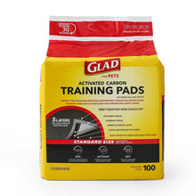 Glad for Pets Activated Carbon Training Pads for Puppies and Senior Dogs, 100 Count