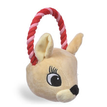Rudolph: 7.5" Clarice Rope Head Toy