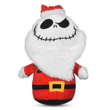 Nightmare Before Christmas: 9" Holiday Santa Jack Skellington Plush Squeaker Toy